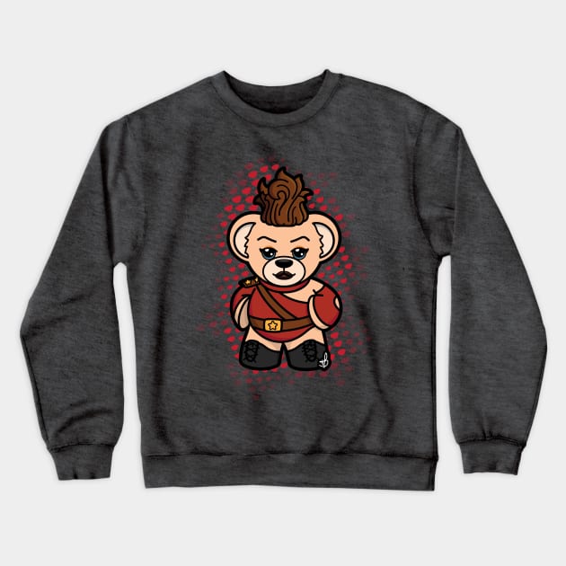 Younamit! Wrestler #2 Crewneck Sweatshirt by younamit